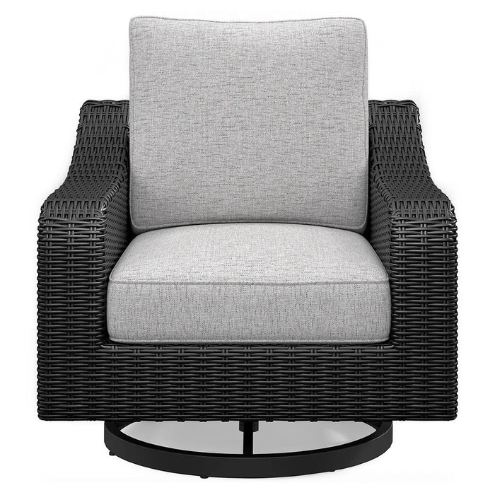Beachcroft Outdoor Swivel Lounge with Cushion - Ogle Furniture (TN)