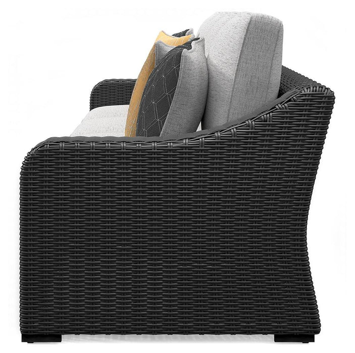 Beachcroft 2-Piece Outdoor Loveseat with Cushion - Ogle Furniture (TN)