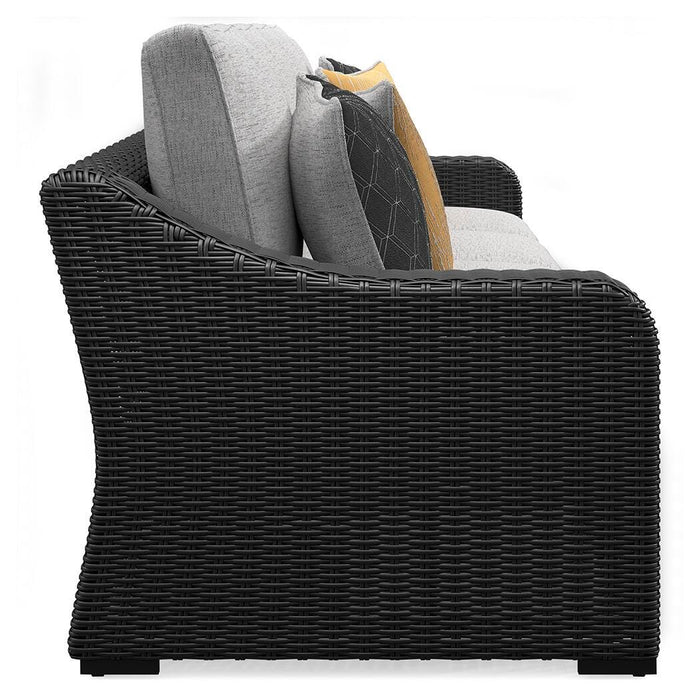 Beachcroft 2-Piece Outdoor Loveseat with Cushion - Ogle Furniture (TN)