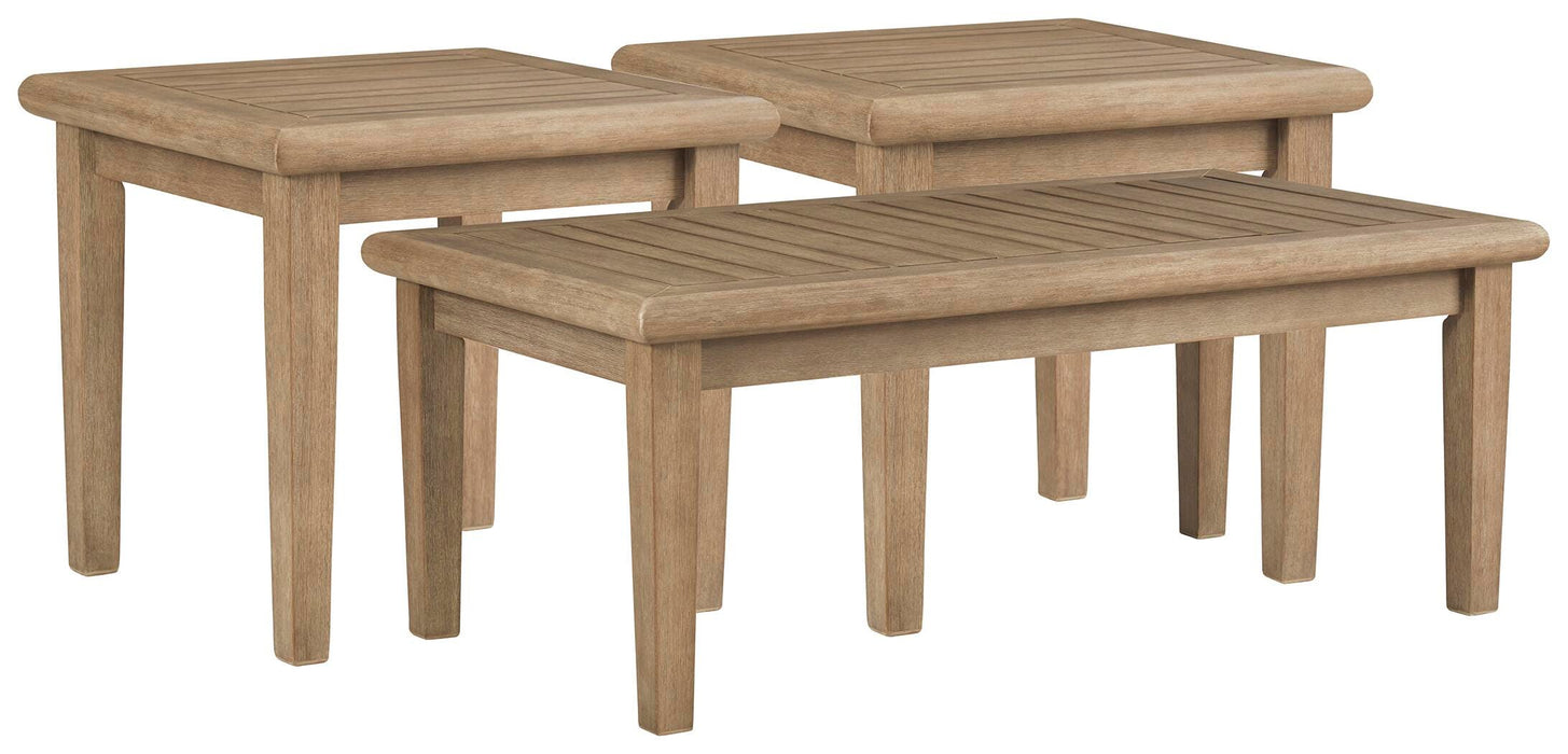 Gerianne Outdoor Occasional Table Set - Ogle Furniture (TN)