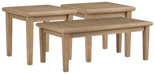 Gerianne Outdoor Occasional Table Set - Ogle Furniture (TN)