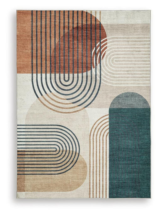 Farrendale Washable Area Rug - Ogle Furniture (TN)