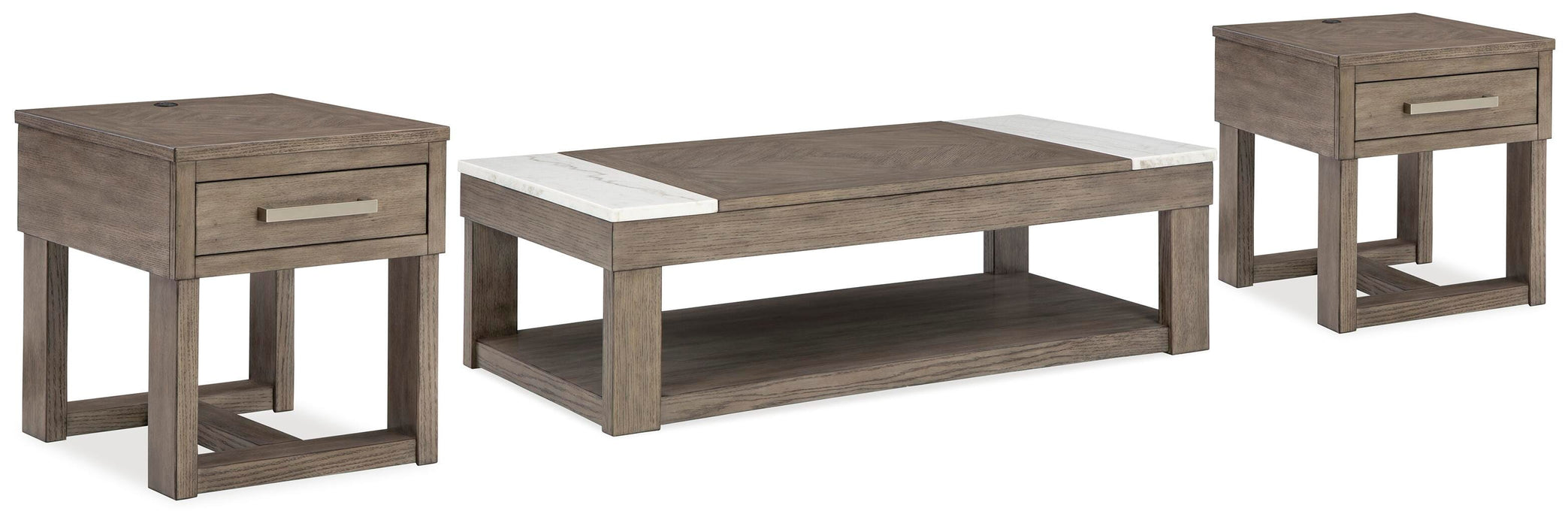 Loyaska Occasional Table Set - Ogle Furniture (TN)