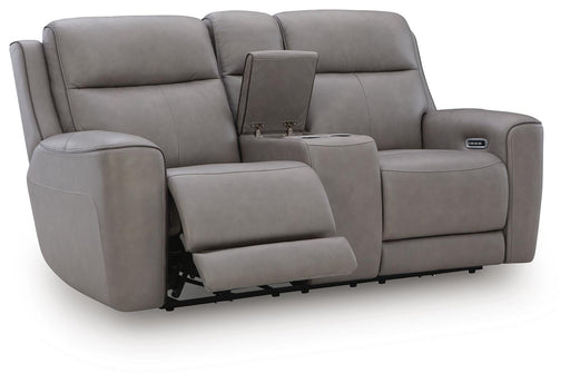 5Z-Comfort Power Reclining Loveseat with Console - Ogle Furniture (TN)