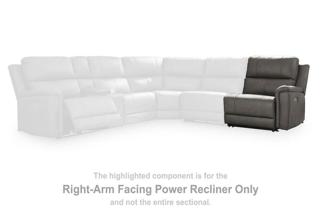 Bleckley Power Reclining Sectional - Ogle Furniture (TN)