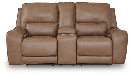 DeepWakes Power Reclining Loveseat with Console - Ogle Furniture (TN)