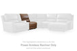 DeepWakes Reclining Sectional with Storage Console - Ogle Furniture (TN)