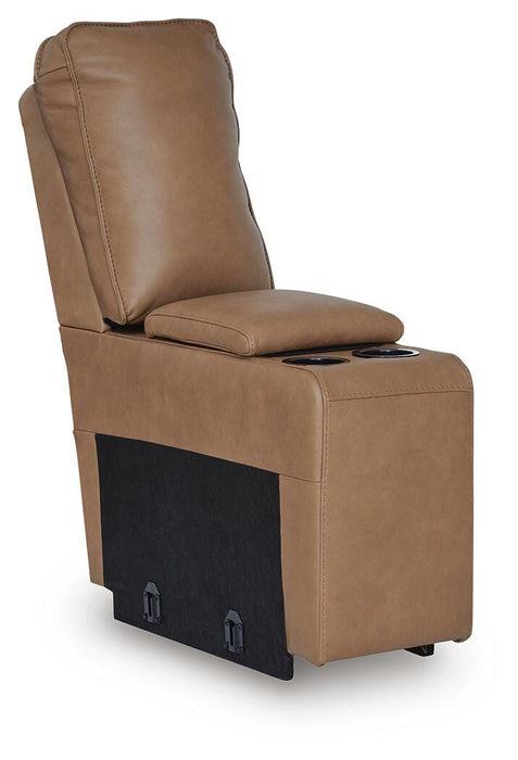 DeepWakes Reclining Sectional with Storage Console - Ogle Furniture (TN)