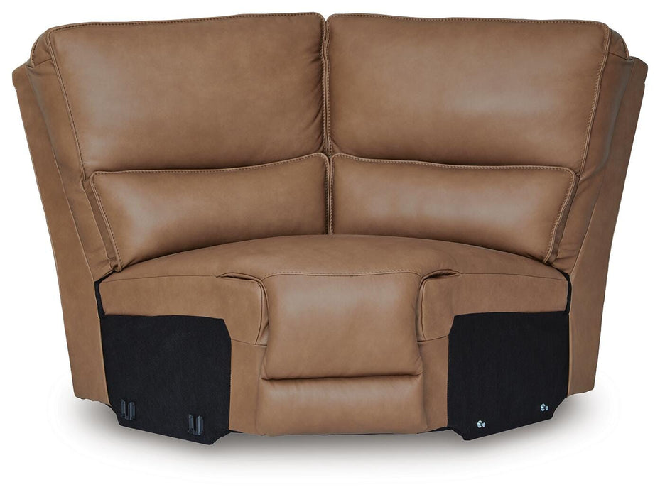 DeepWakes Reclining Sectional with Storage Console - Ogle Furniture (TN)