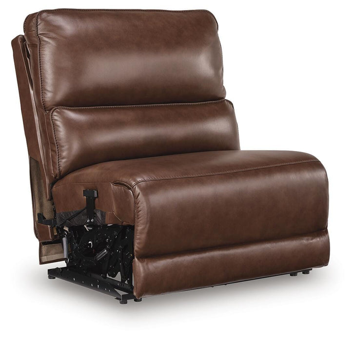 DeepWakes Reclining Sectional with Storage Console - Ogle Furniture (TN)