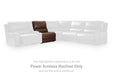 DeepWakes Reclining Sectional with Storage Console - Ogle Furniture (TN)