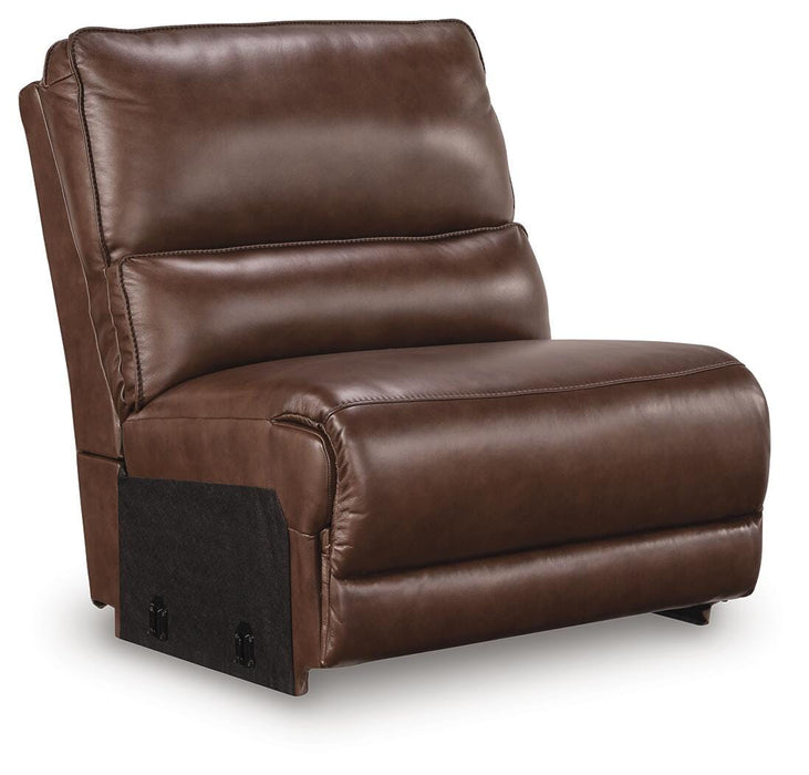 DeepWakes Reclining Sectional with Storage Console - Ogle Furniture (TN)