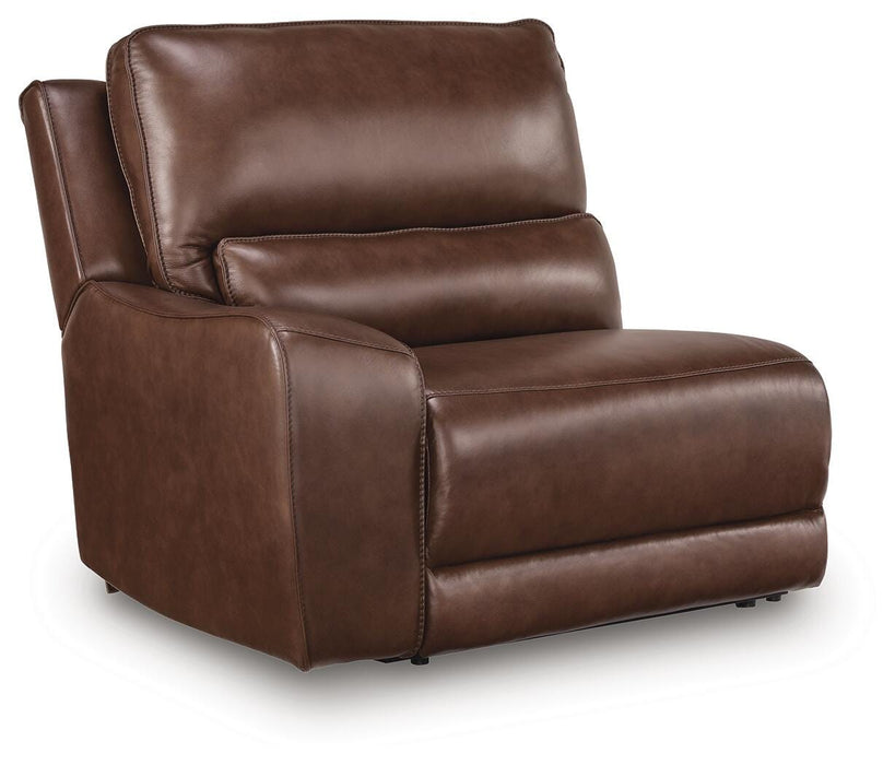 DeepWakes Reclining Sectional with Storage Console - Ogle Furniture (TN)