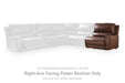 DeepWakes Reclining Sectional with Storage Console - Ogle Furniture (TN)