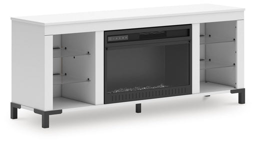 Brollevi 60" TV Stand with Electric Fireplace - Ogle Furniture (TN)