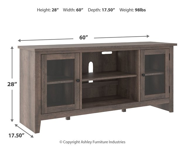 Arlenbry 60" TV Stand with Electric Fireplace - Ogle Furniture (TN)