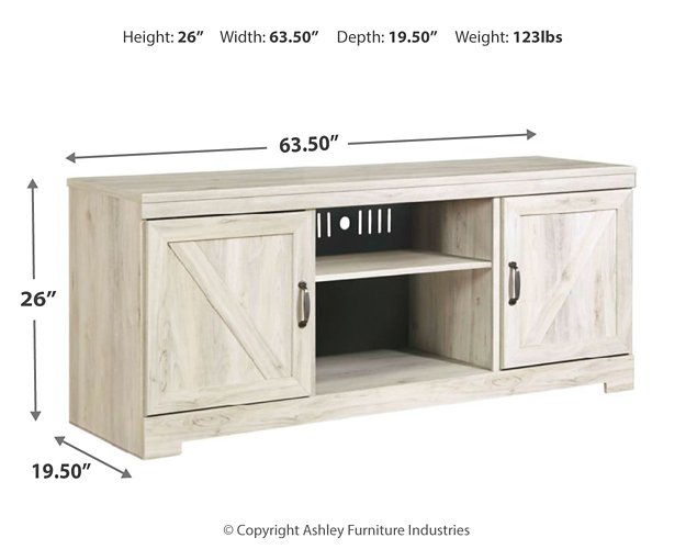Bellaby 63" TV Stand with Electric Fireplace - Ogle Furniture (TN)