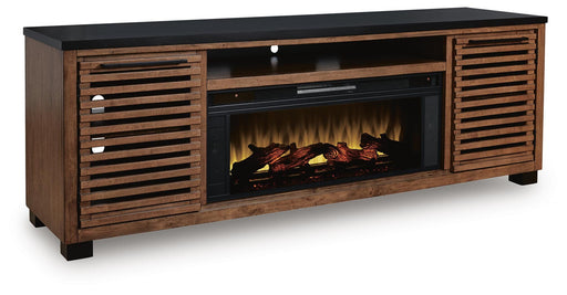 Kallari 84" TV Stand with Electric Fireplace - Ogle Furniture (TN)