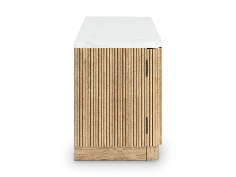 Camdill 80" TV Stand with Electric Fireplace - Ogle Furniture (TN)