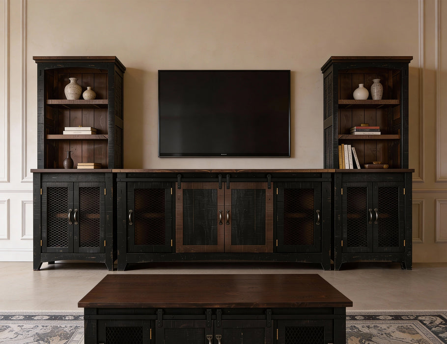 Pueblo Black Wall Unit