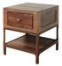 Urban Gold End Table w/1 Drawer image