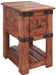 Parota II Chair Side Table w/1 drawer image